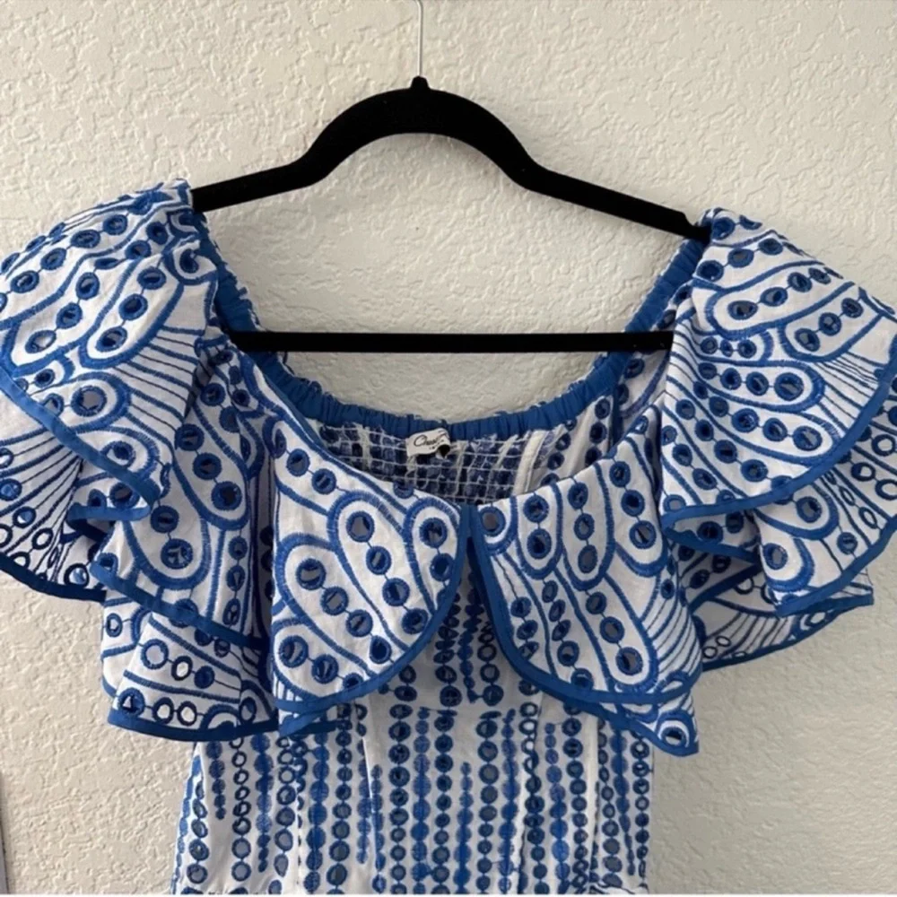 CHARO RUIZ IBIZA Dalia Ruffled Mini Dress - Picture 6 of 9